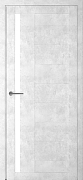 ПО Бетон Валенсия 800 светлый стекло белое 